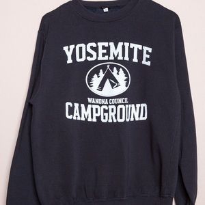 Navy blue brandy Melville crew neck